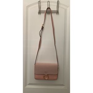“Chloe” blush strap purse